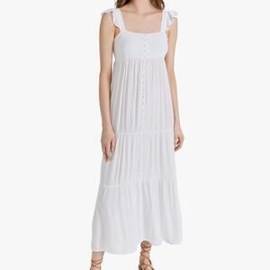BB DAKOTA by Steve Madden Ready or Yacht Dress - White Size M